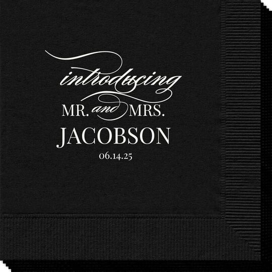 Introducing Mr and Mrs Napkins